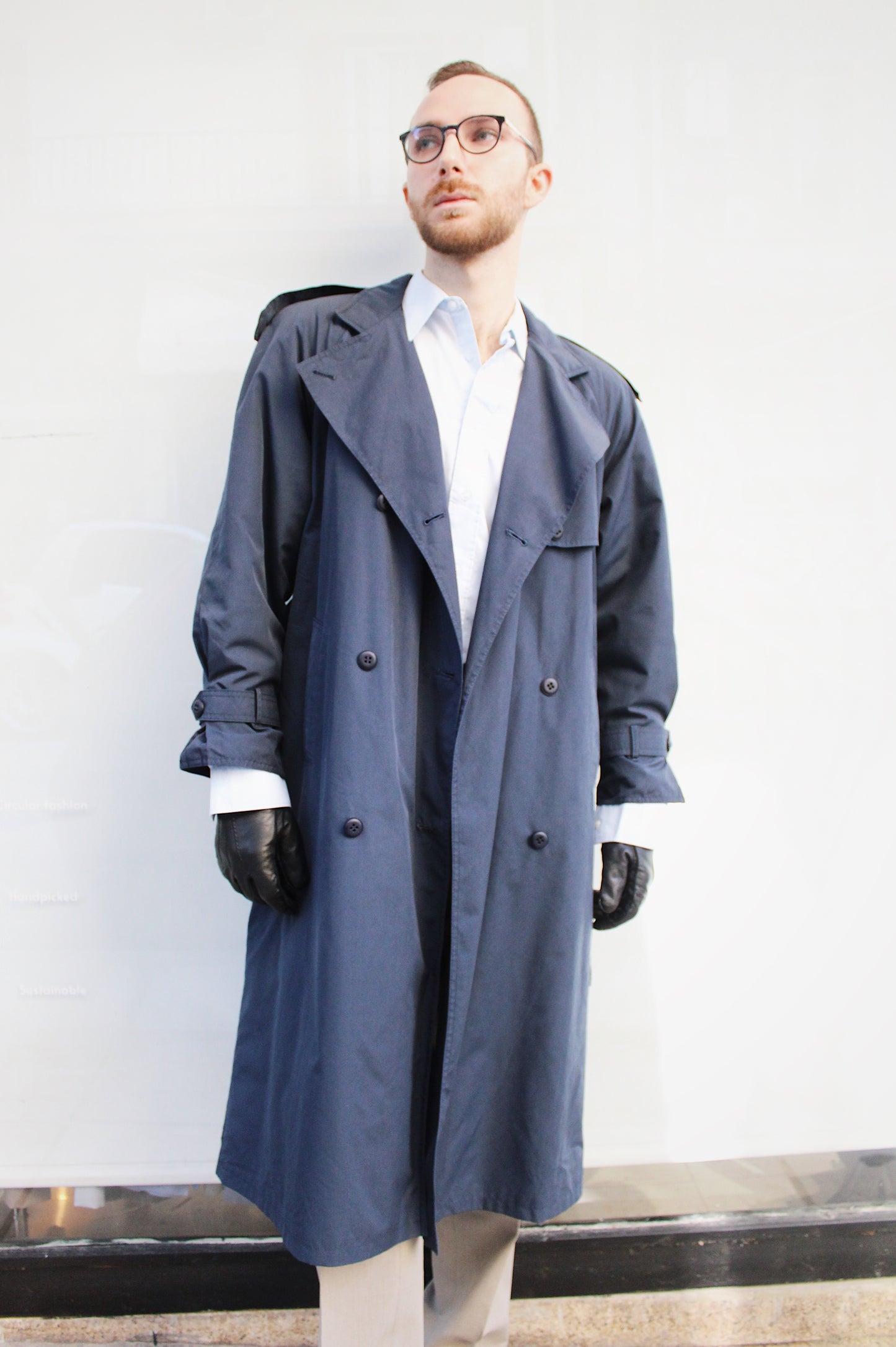 Greek Military Trench Coat