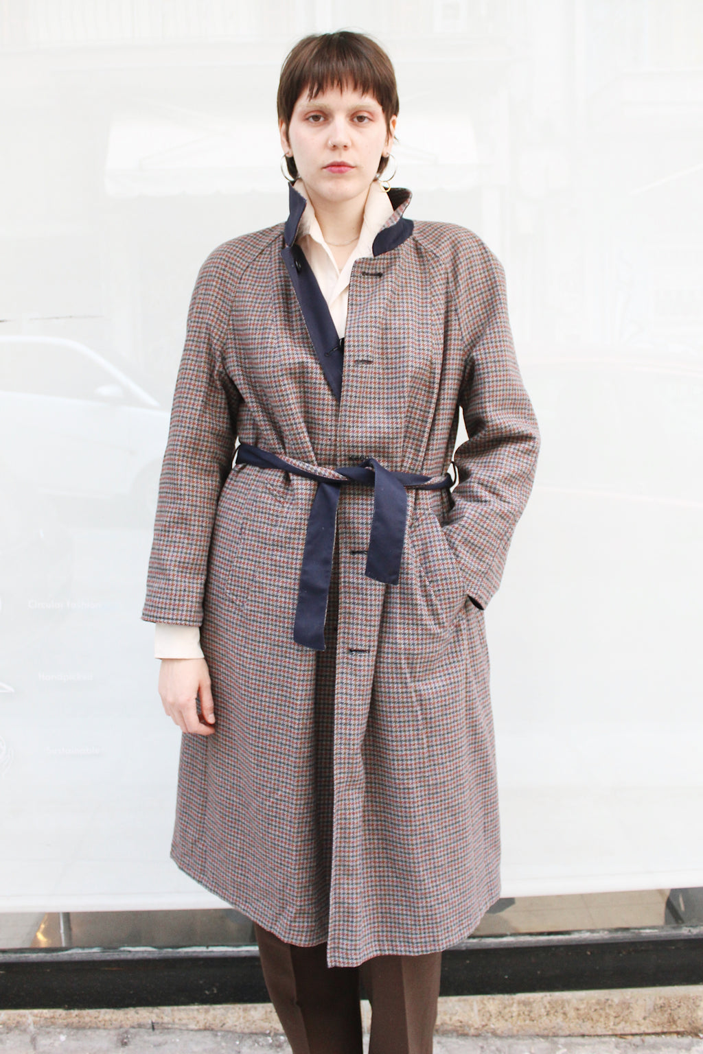 Double Face Trench Coat
