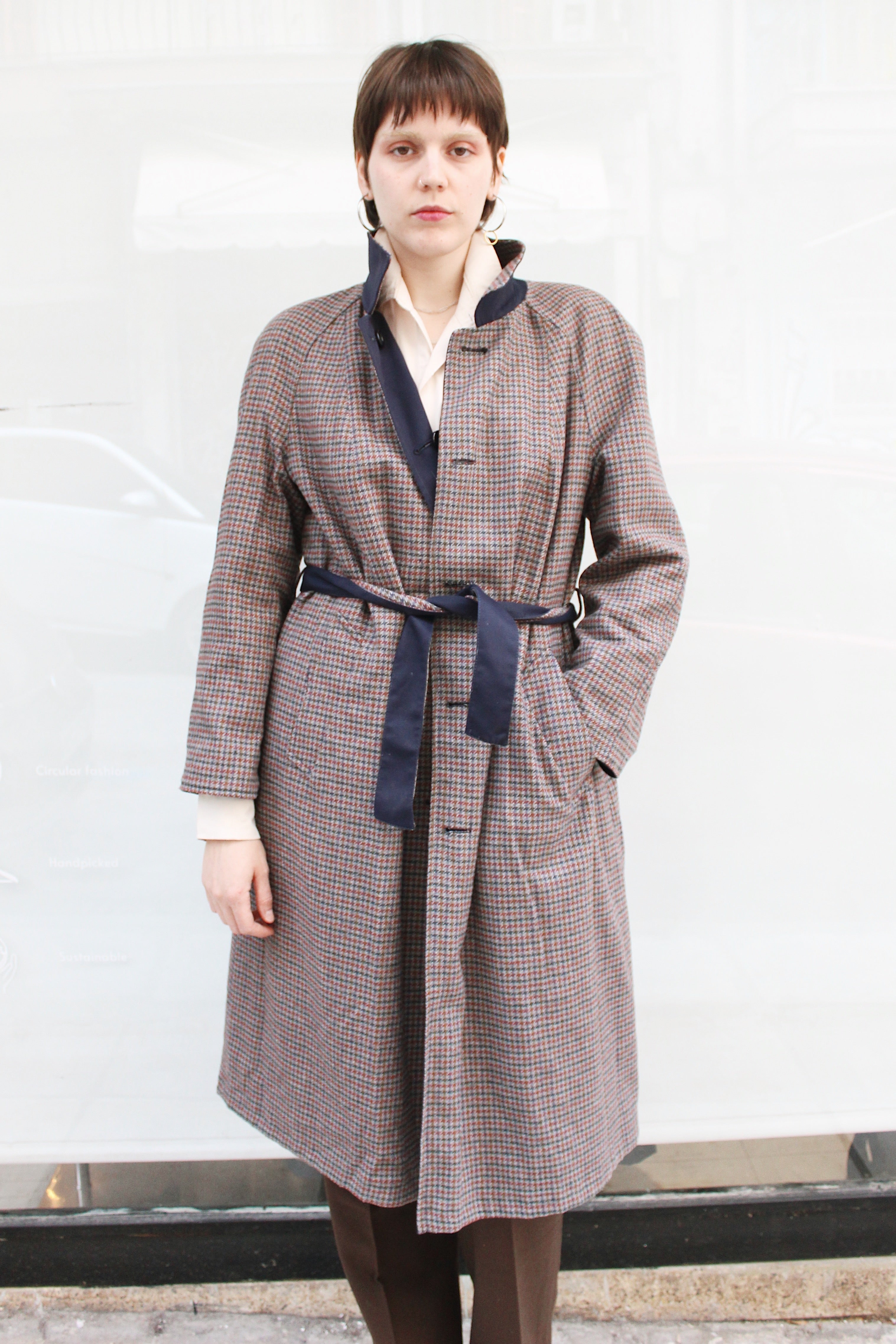 Double Face Trench Coat