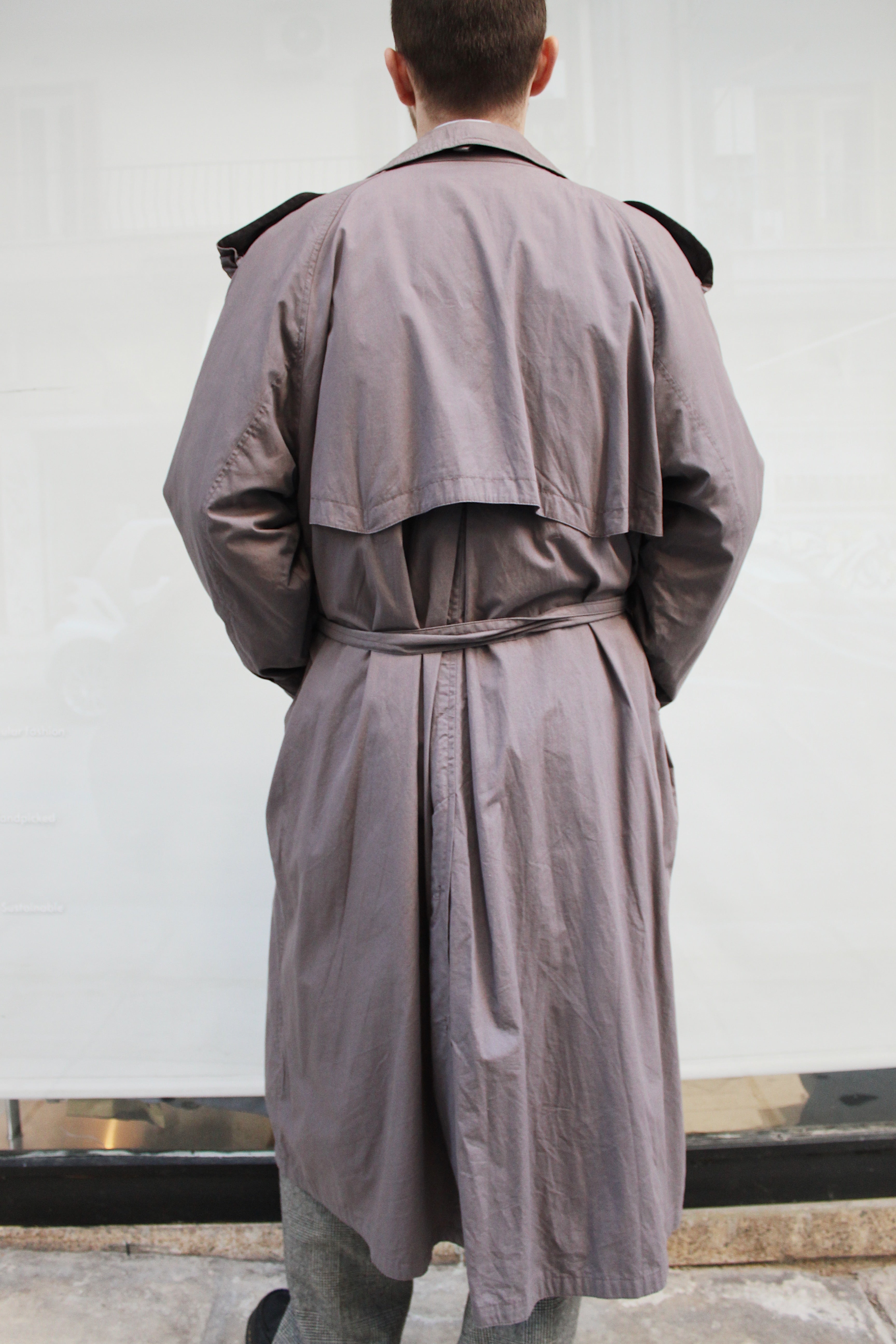 Double Breasted Trench