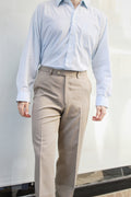 Cream Office Pants