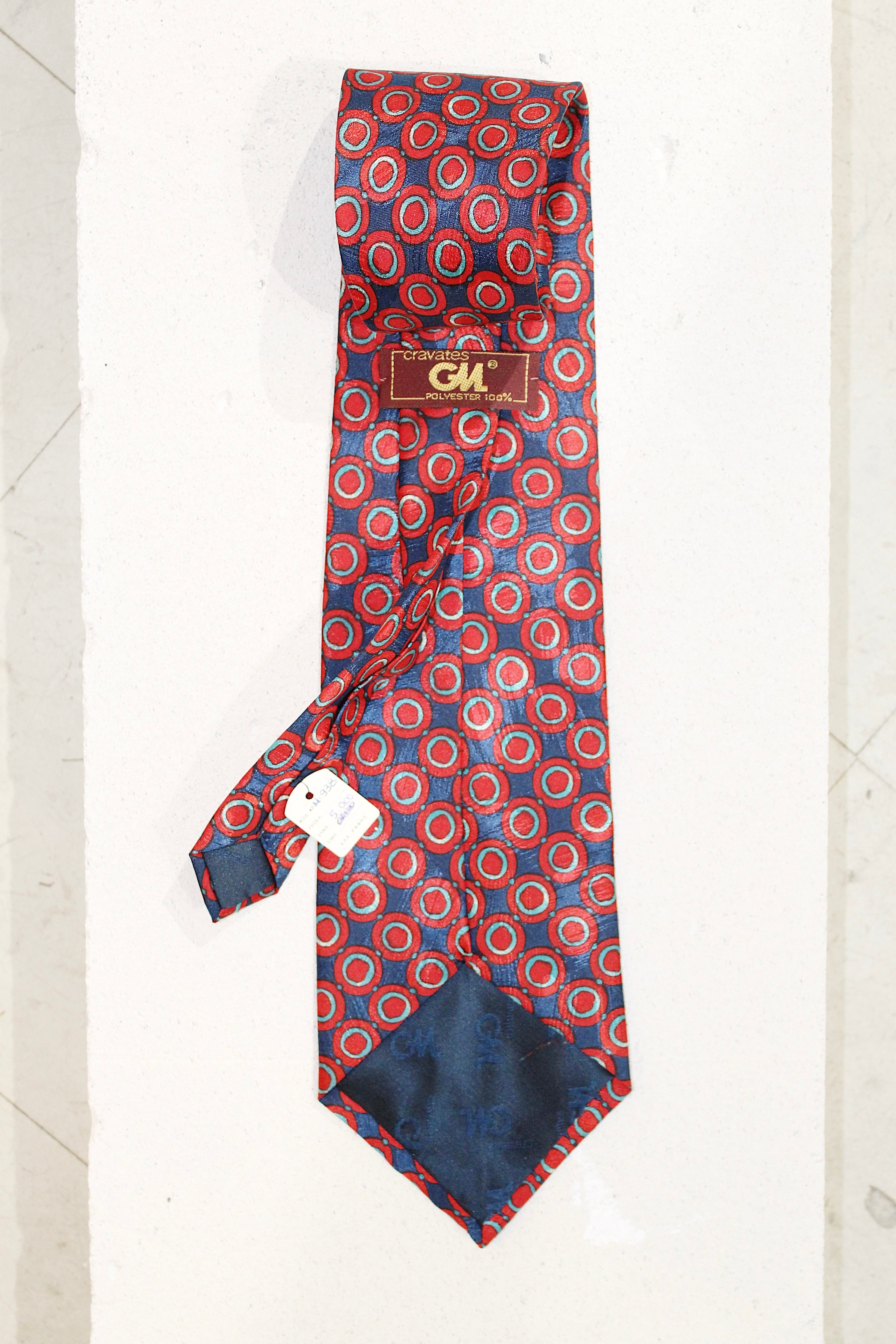 GEOMETRIC SILK TIE