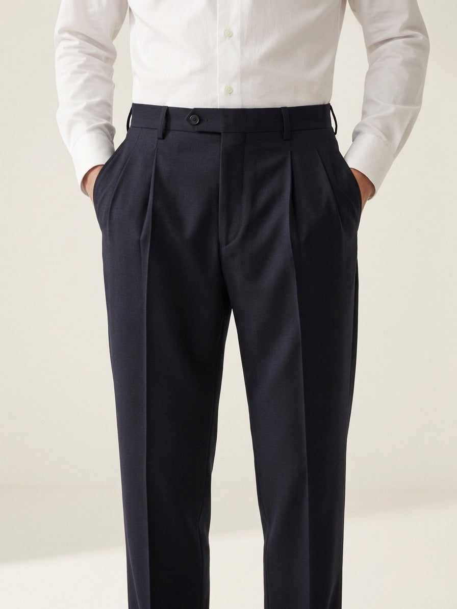 NAVY BLUE OFFICE PANTS