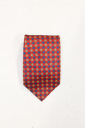 GEOMETRIC SILK TIE