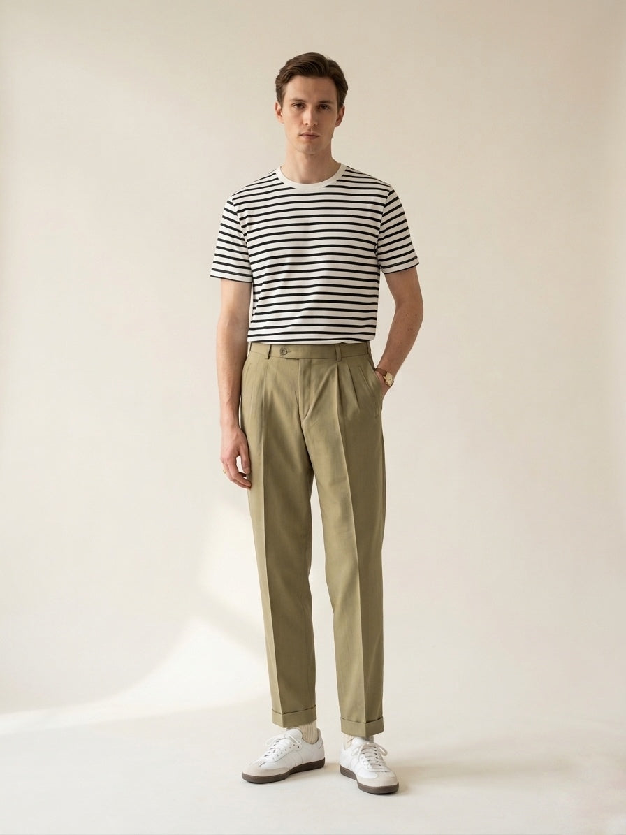 BEIGE OFFICE PANTS