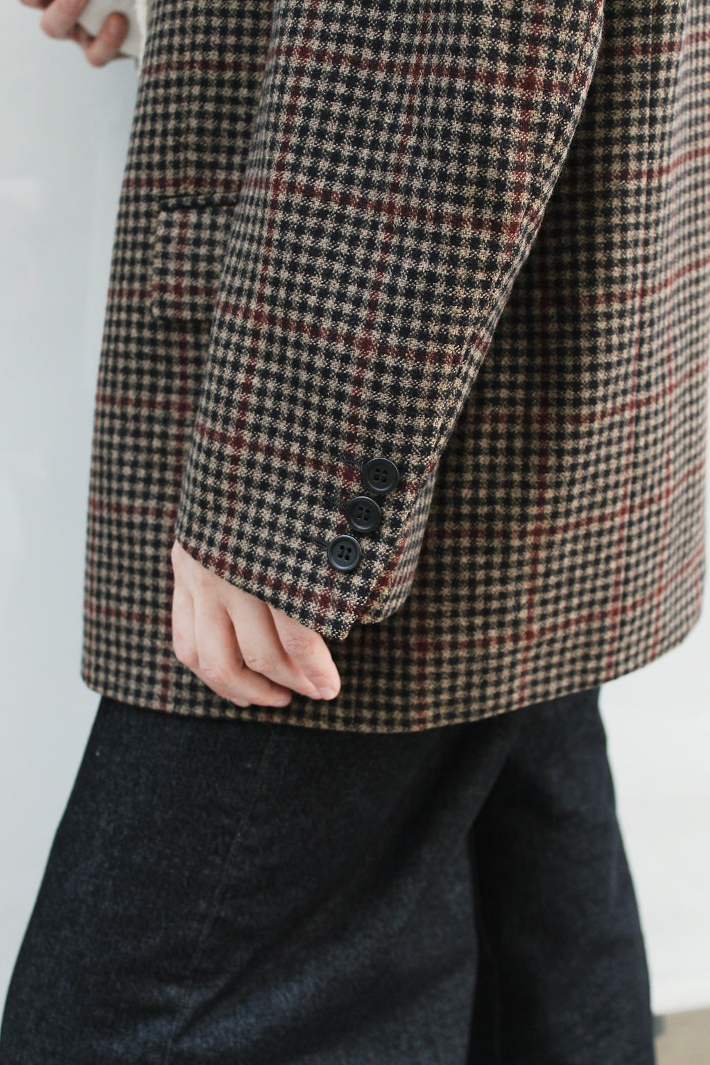 Ckeckered Blazer