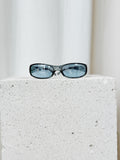 Retro-Futuristic Oval Sunglasses