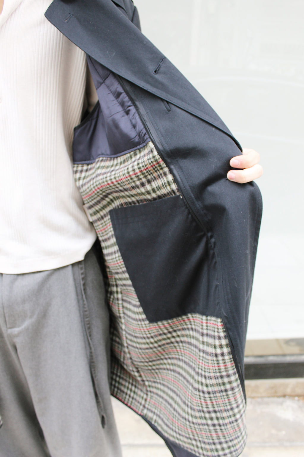 Black Belted Trench