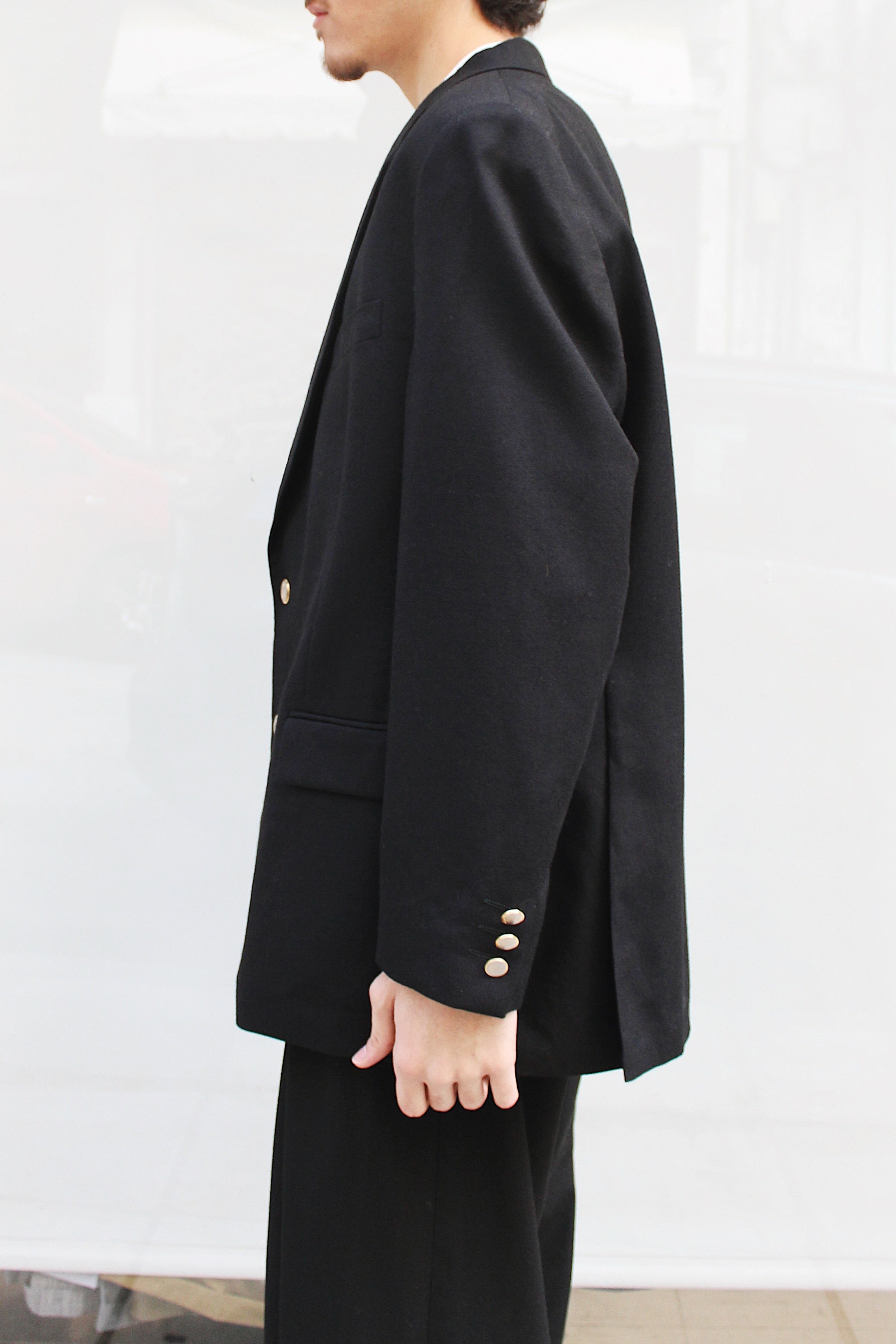 Wool Black Blazer