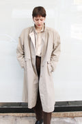 Beige Trench Coat