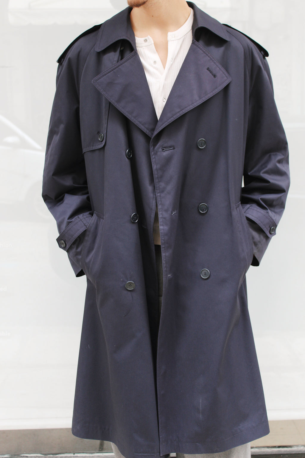 Double Breasted Trench