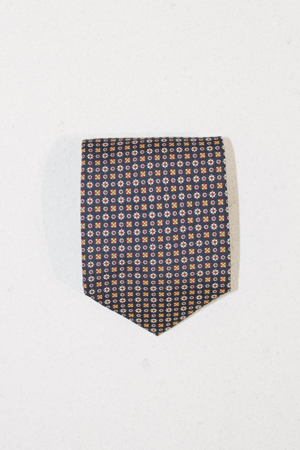 GEOMETRIC SILK TIE