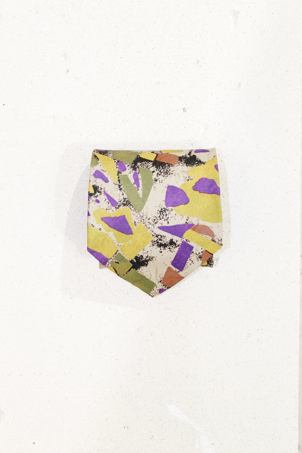 GEOMETRIC SILK TIE