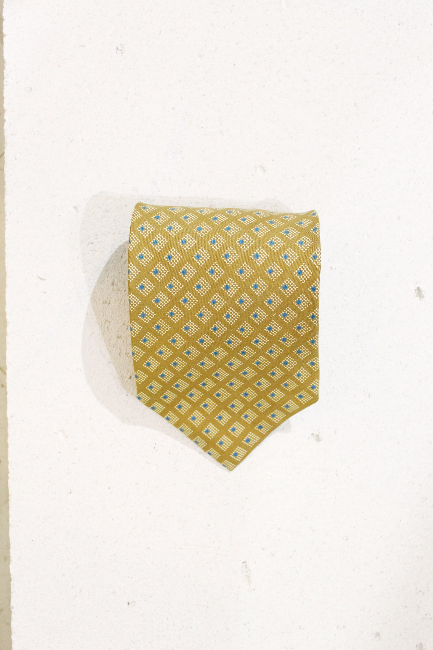 GEOMETRIC SILK TIE