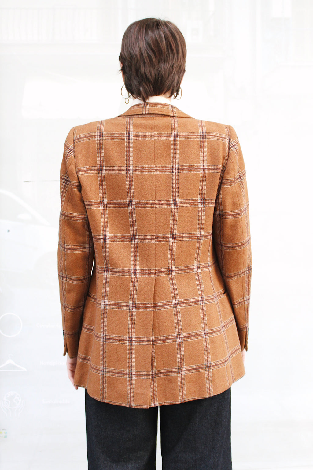 Ckeckered Blazer