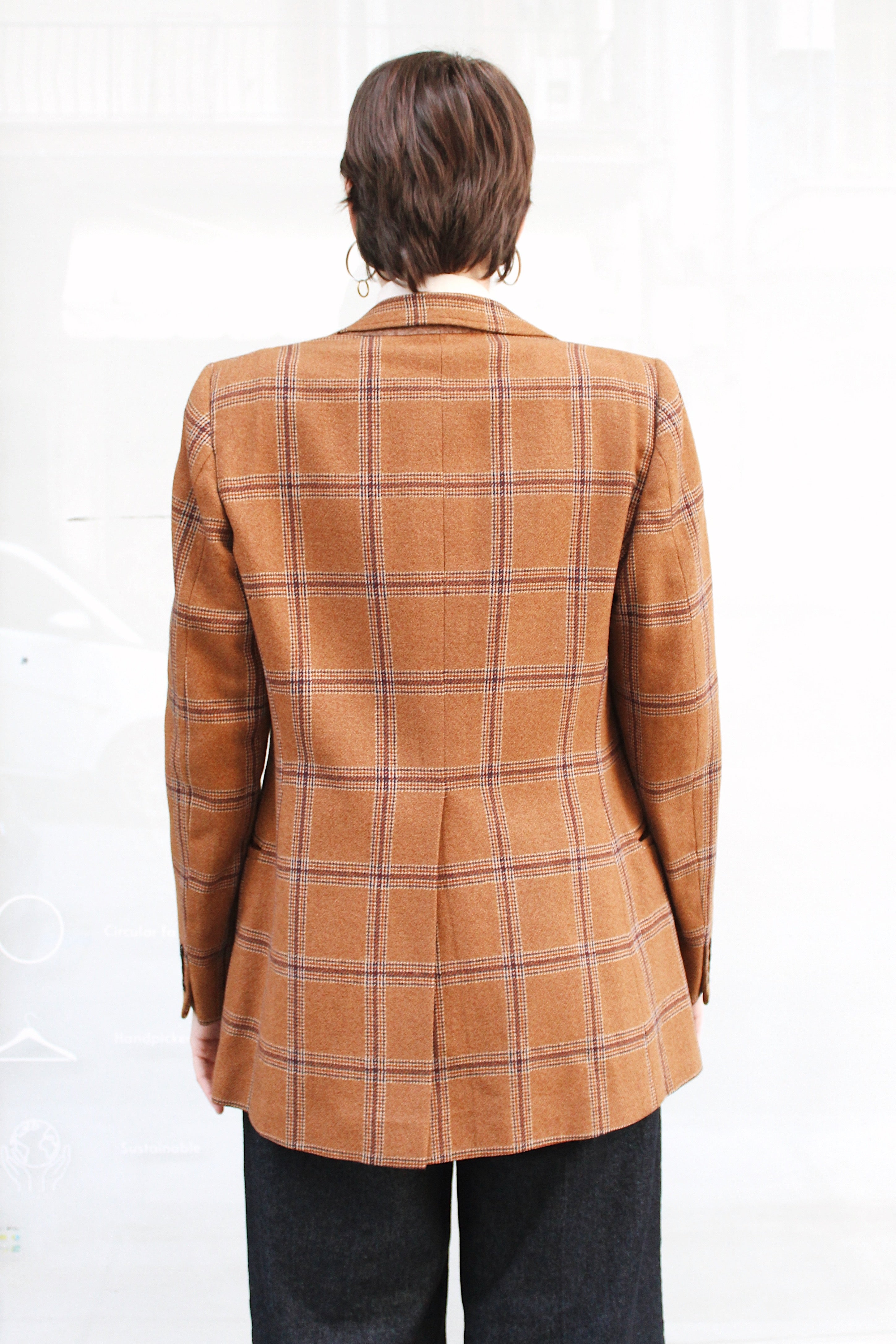 Ckeckered Blazer