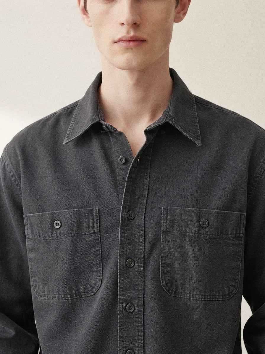 Ash Black Long Sleeve