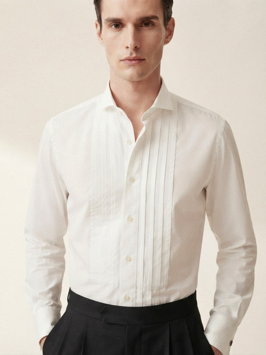 White Tuxedo Shirt