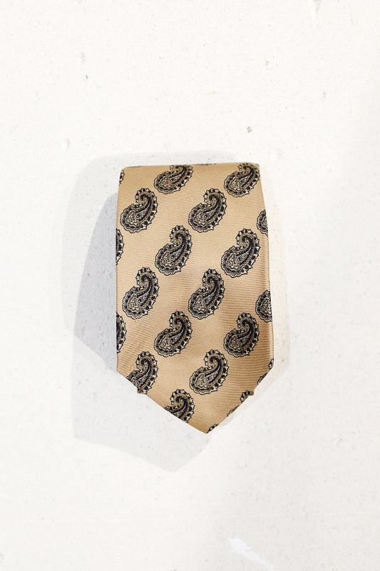 GEOMETRIC SILK TIE