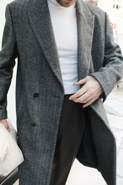 DOUBLE BREASTED COAT