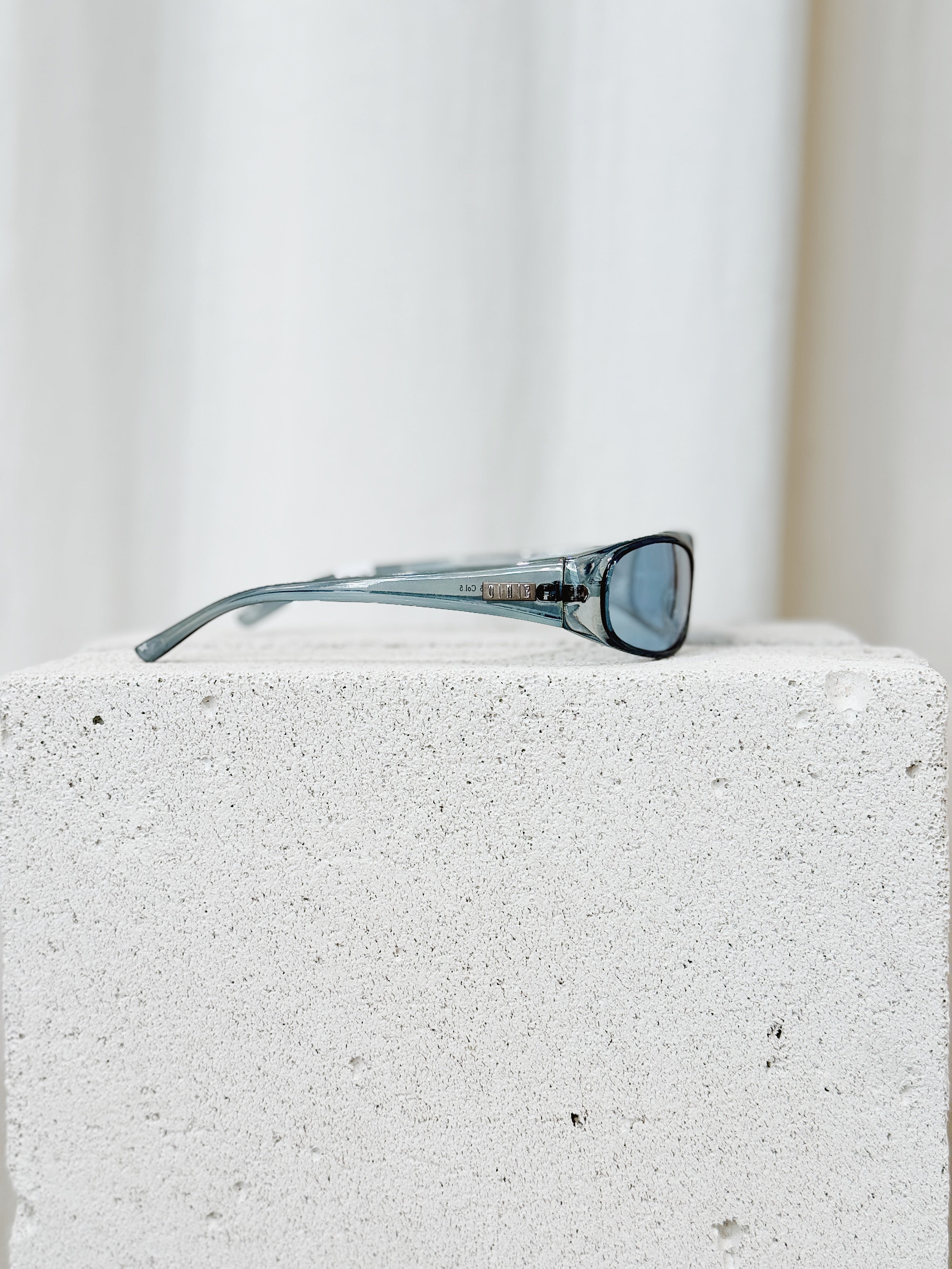 Retro-Futuristic Oval Sunglasses