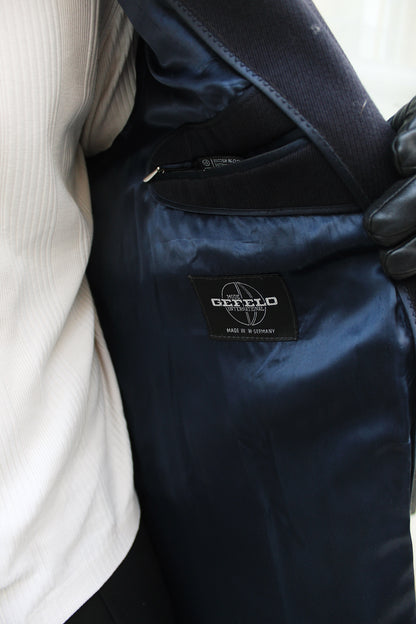 1970s Navy Maxi Overcoat