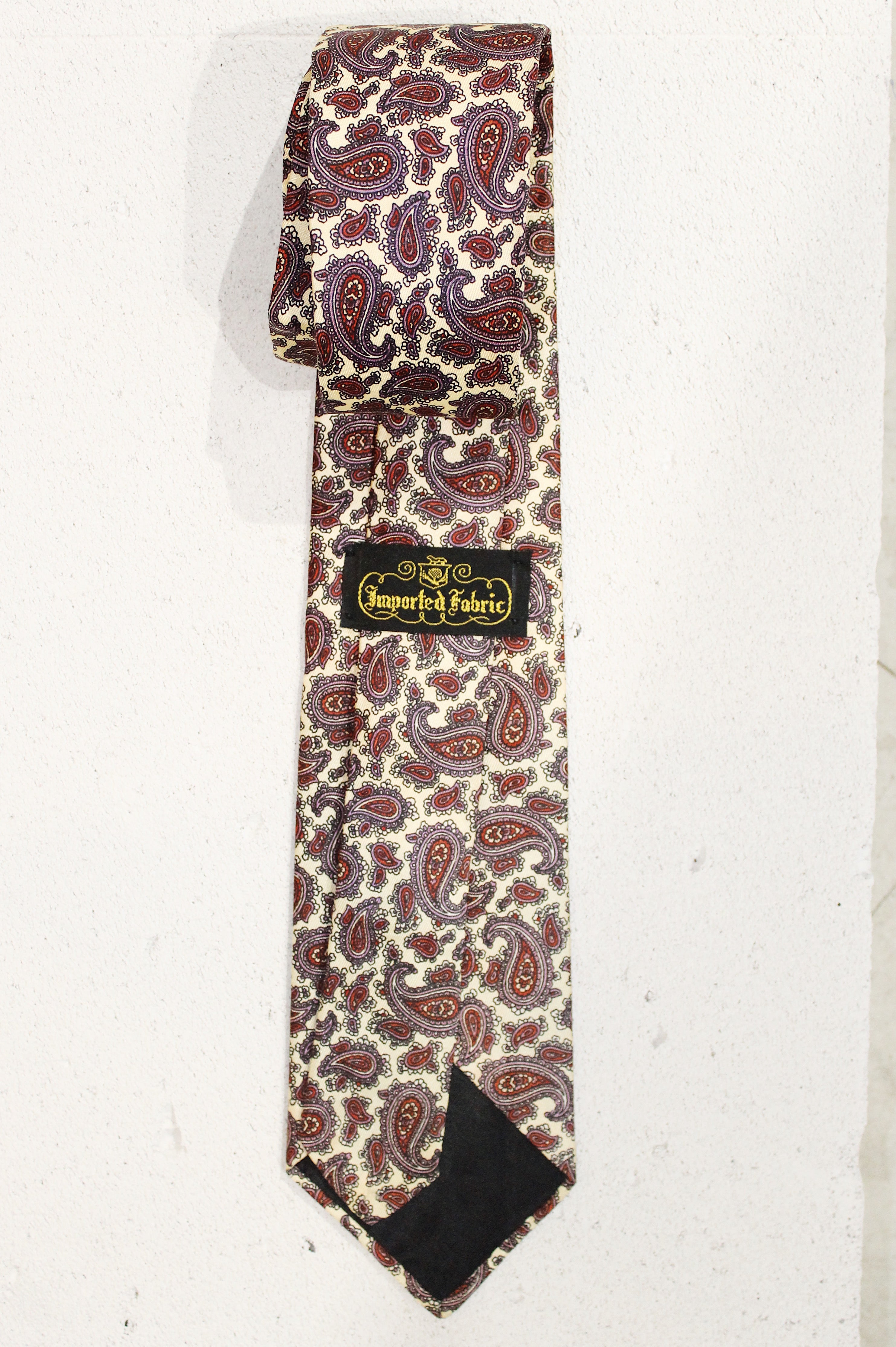 GEOMETRIC SILK TIE