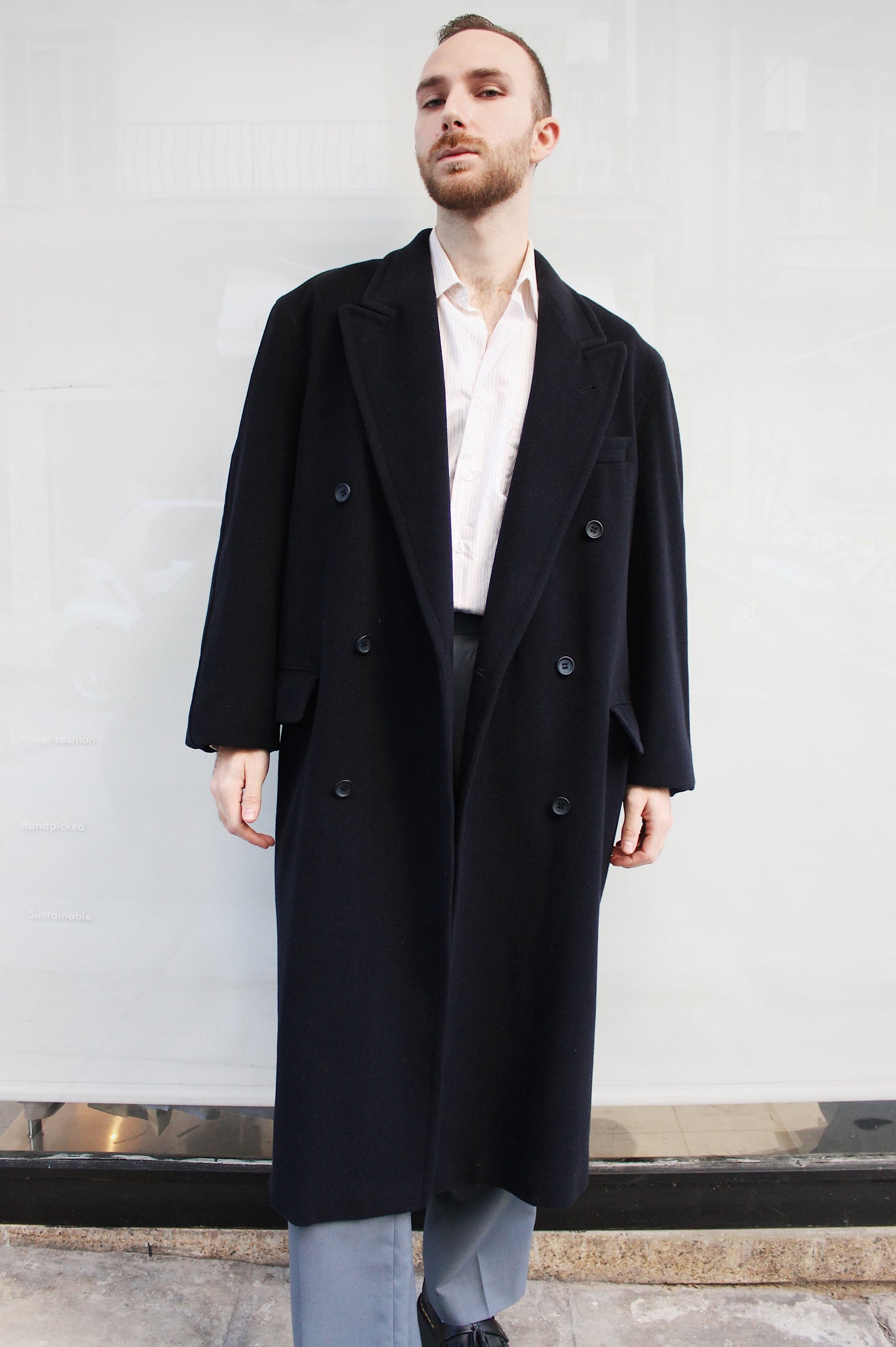 Double Breasted Overcoat