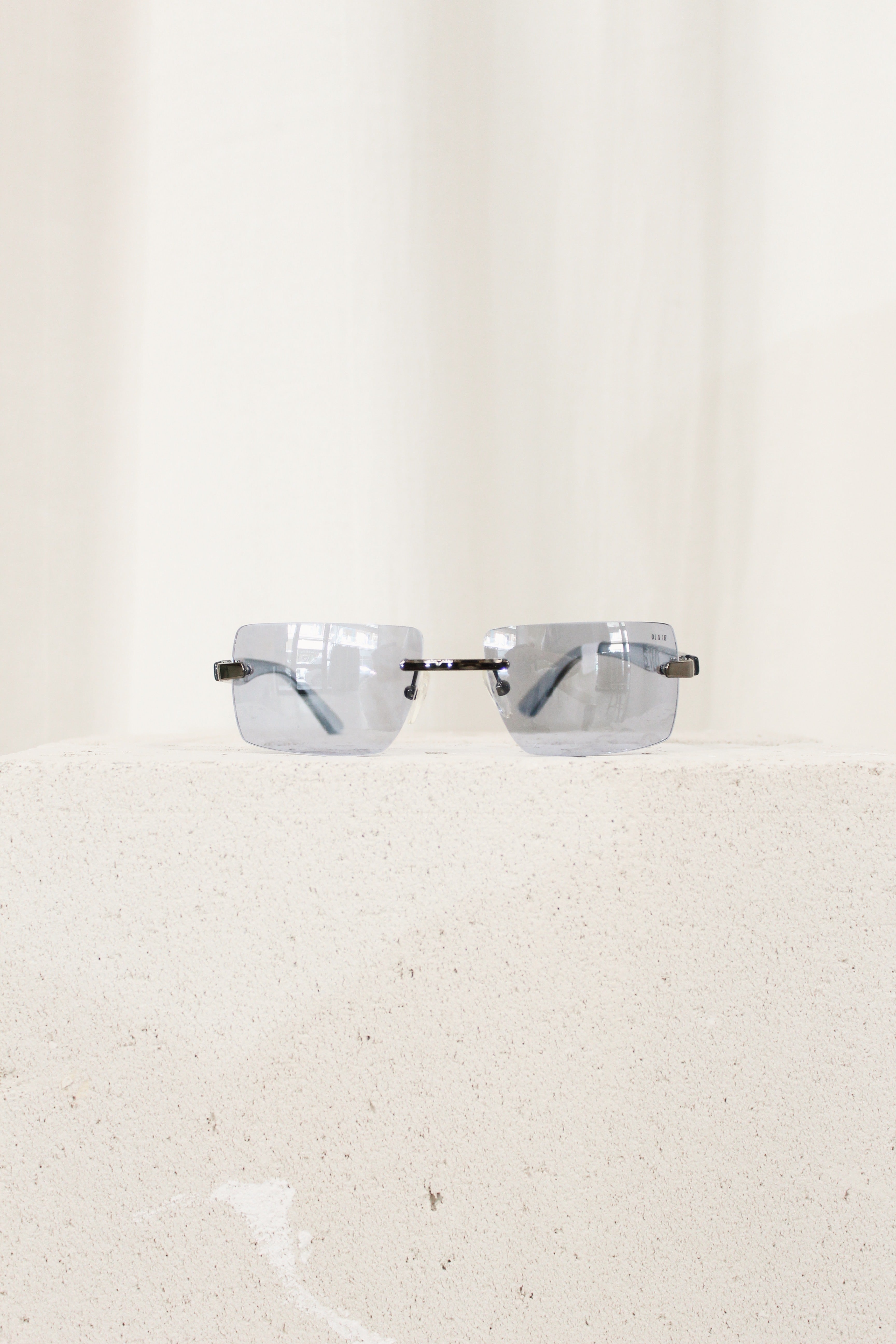 1990's Square Blue Sunnies