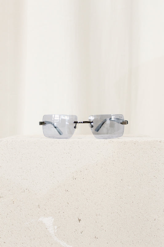 1990's Square Blue Sunnies