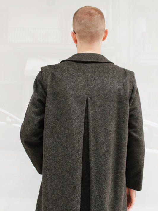 Maxi Gray Overcoat
