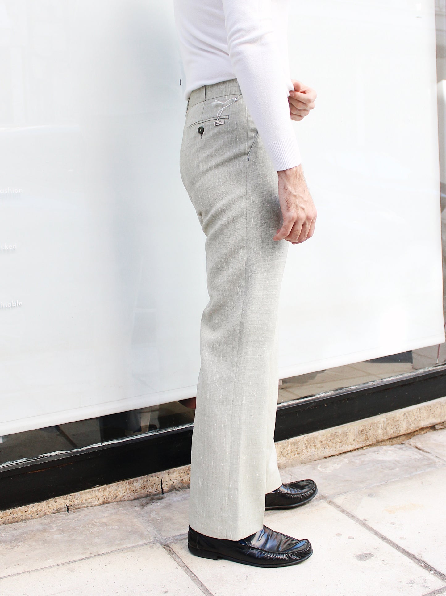 BEIGE OFFICE PANTS