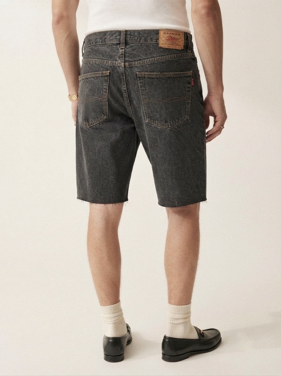 Raw Gray Shorts