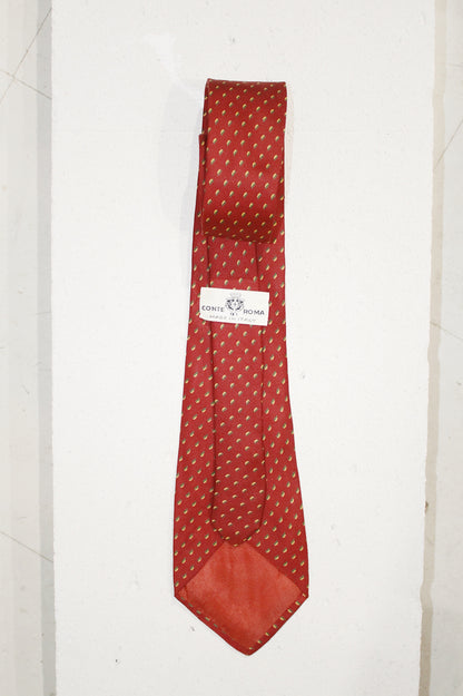 GEOMETRIC SILK TIE