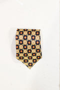 GEOMETRIC SILK TIE