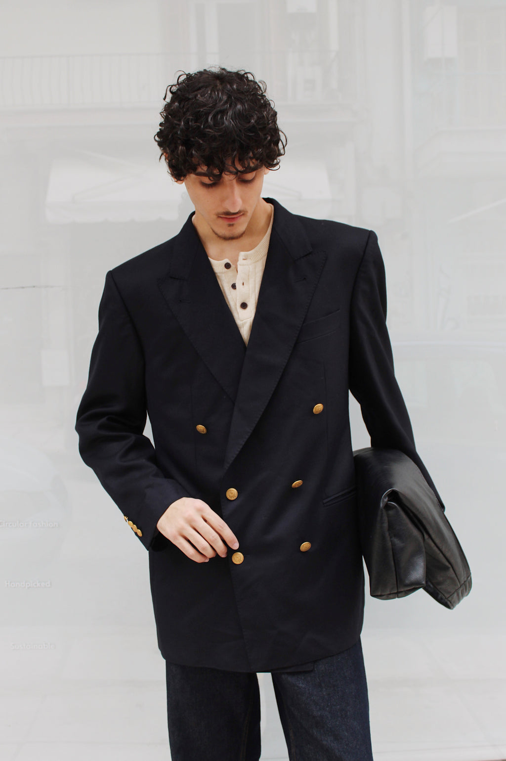 Scabal Double Breasted Blazer