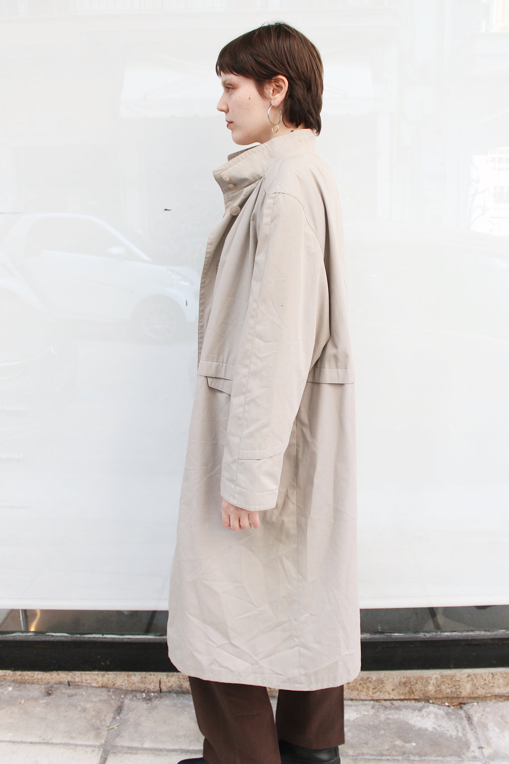 Beige Trench Coat