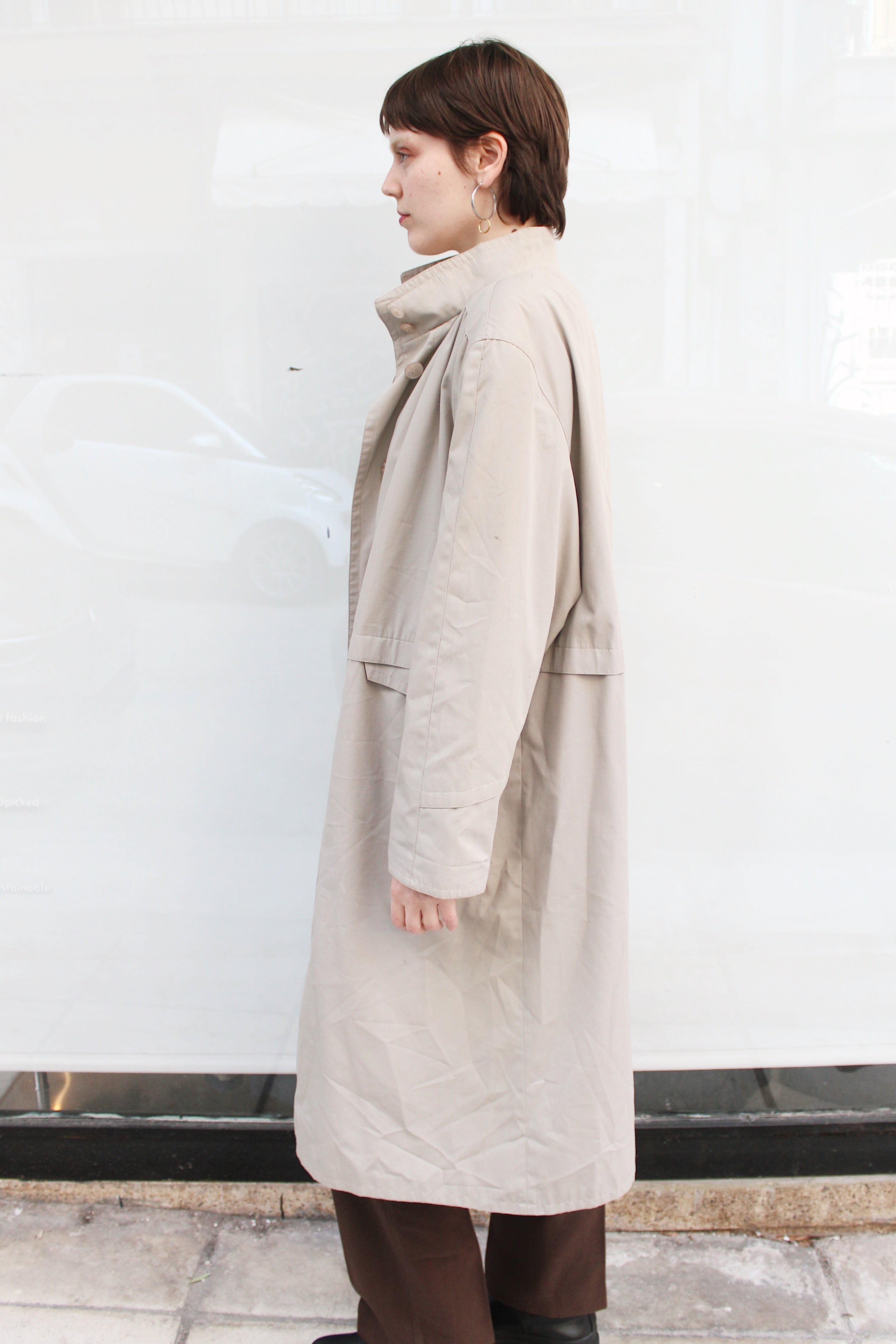 Beige Trench Coat