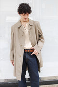 Dark Cream Trench Coat