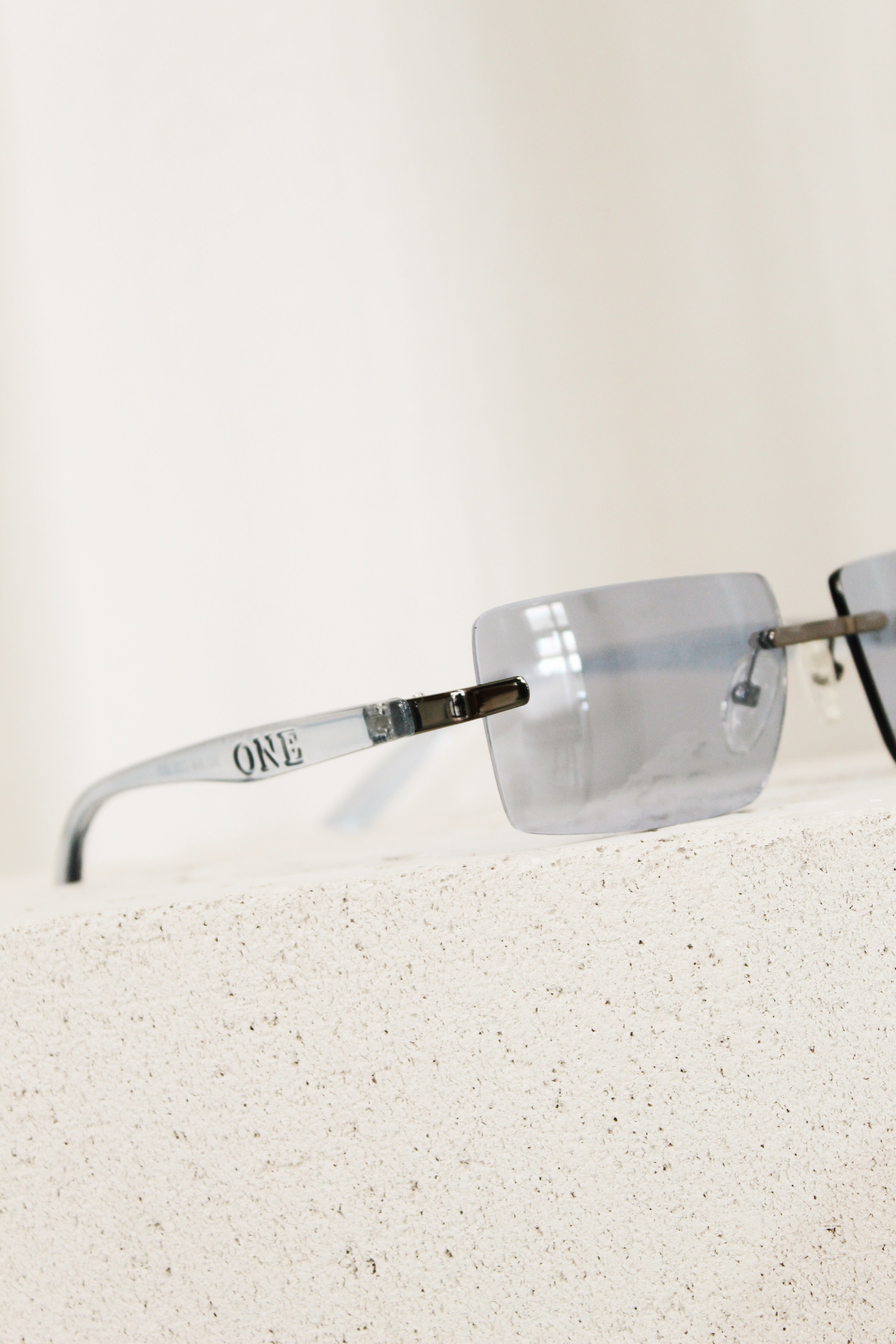 1990's Square Blue Sunnies
