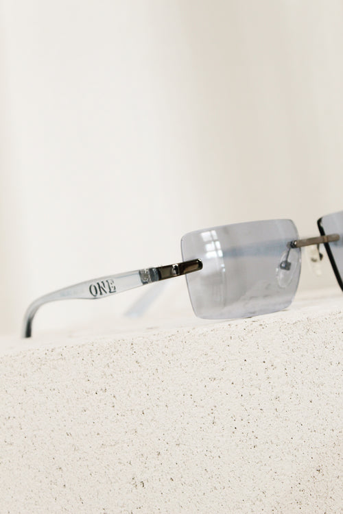1990's Square Blue Sunnies