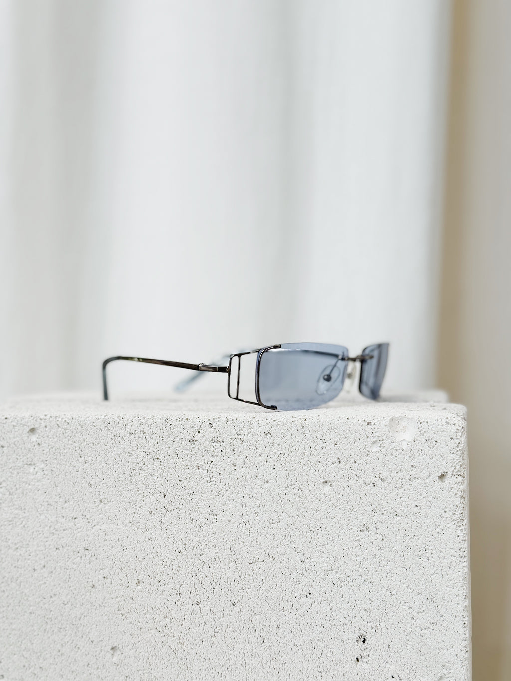 Square Metallic Sunglasses
