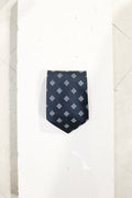 GEOMETRIC SILK TIE