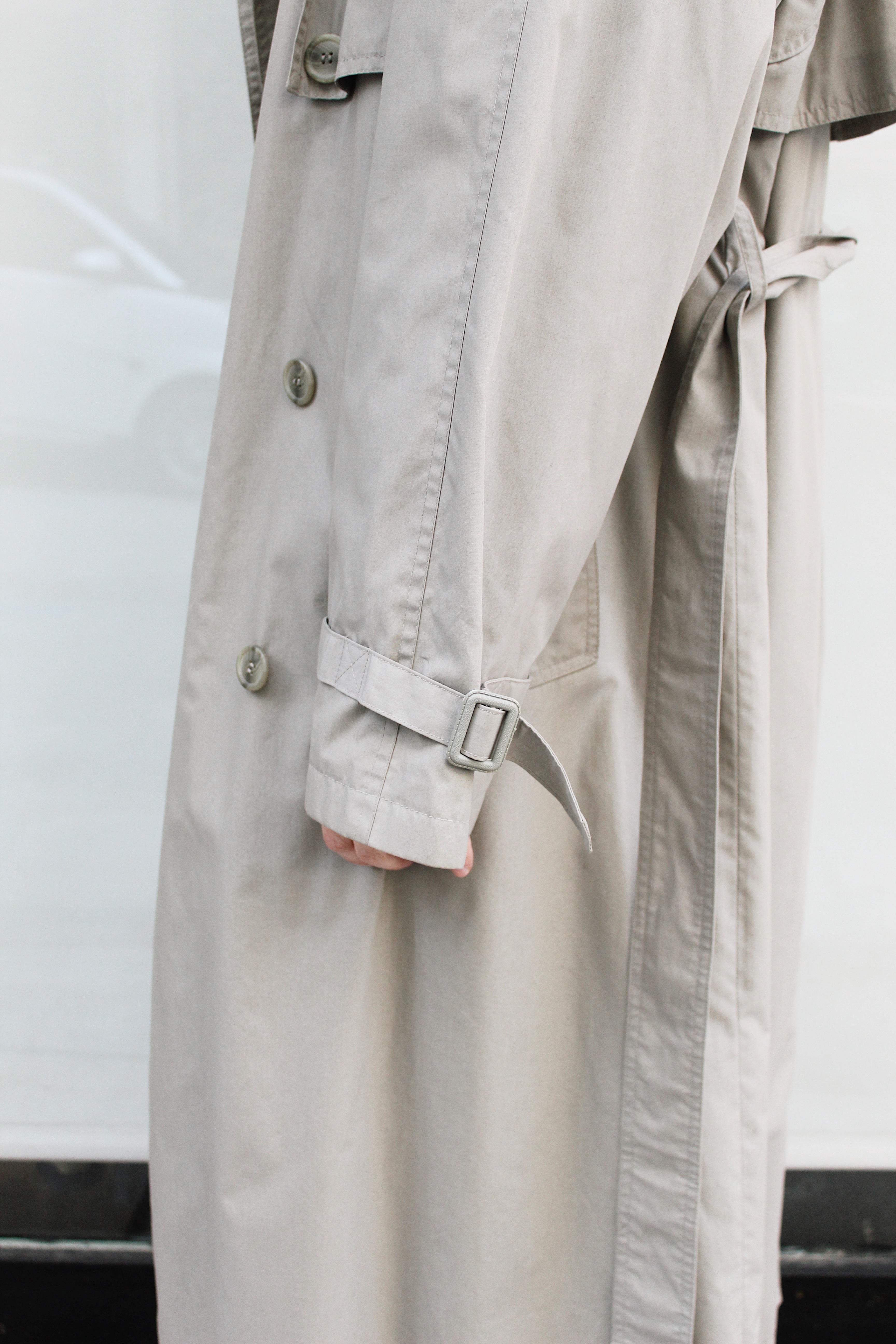 Dark Beige Trench Coat