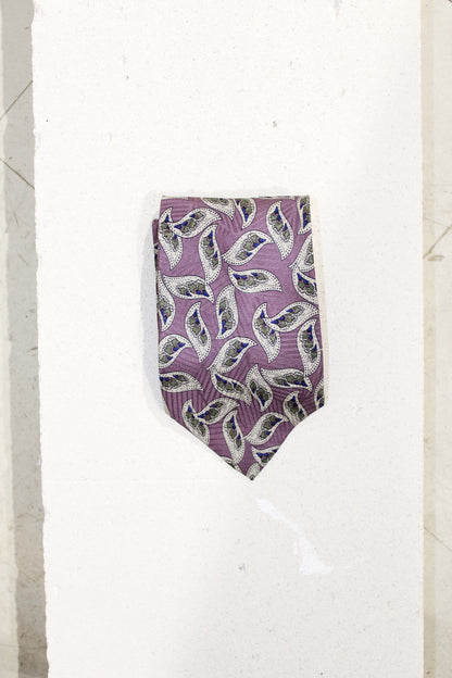 GEOMETRIC SILK TIE