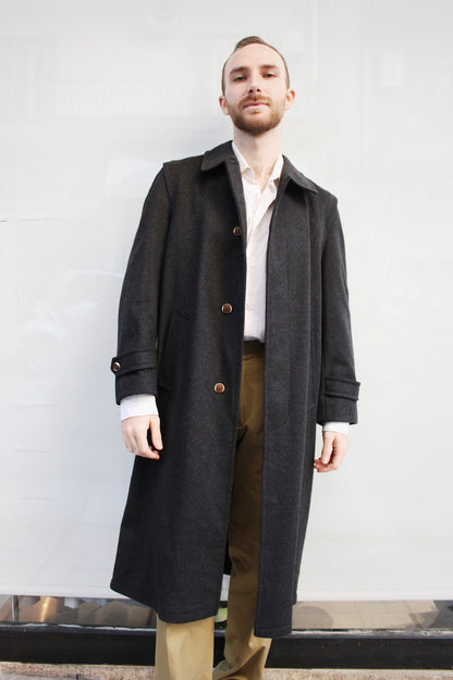 Maxi Gray Overcoat