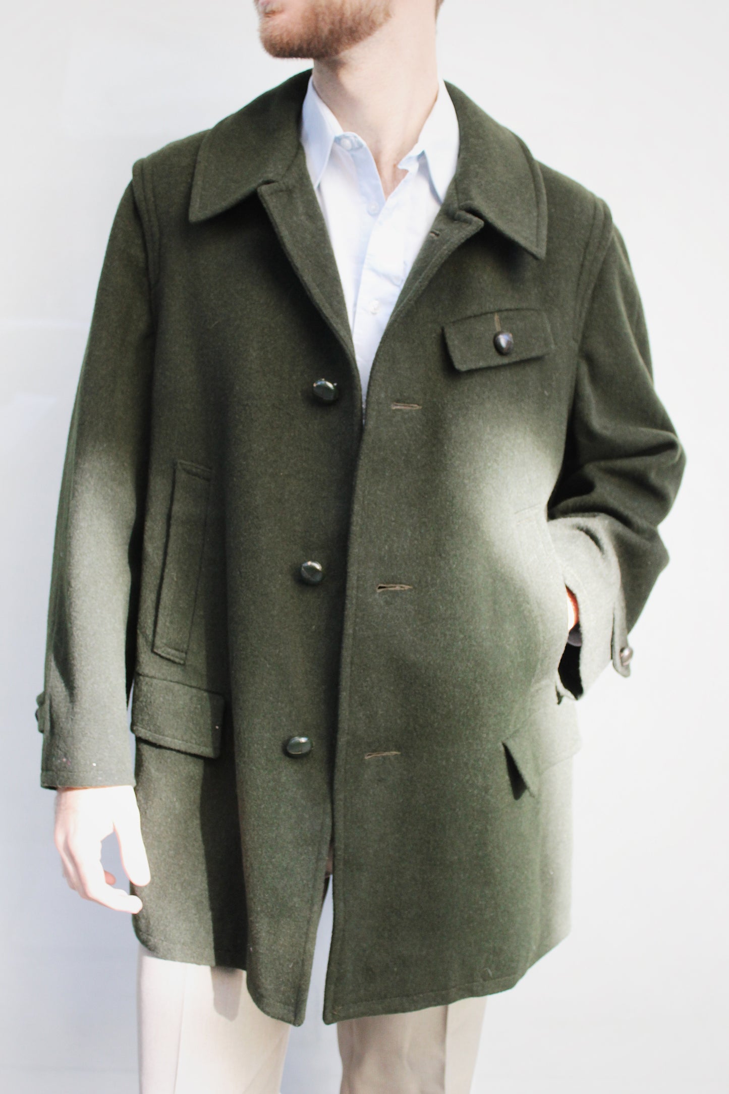 Wool Midi Coat