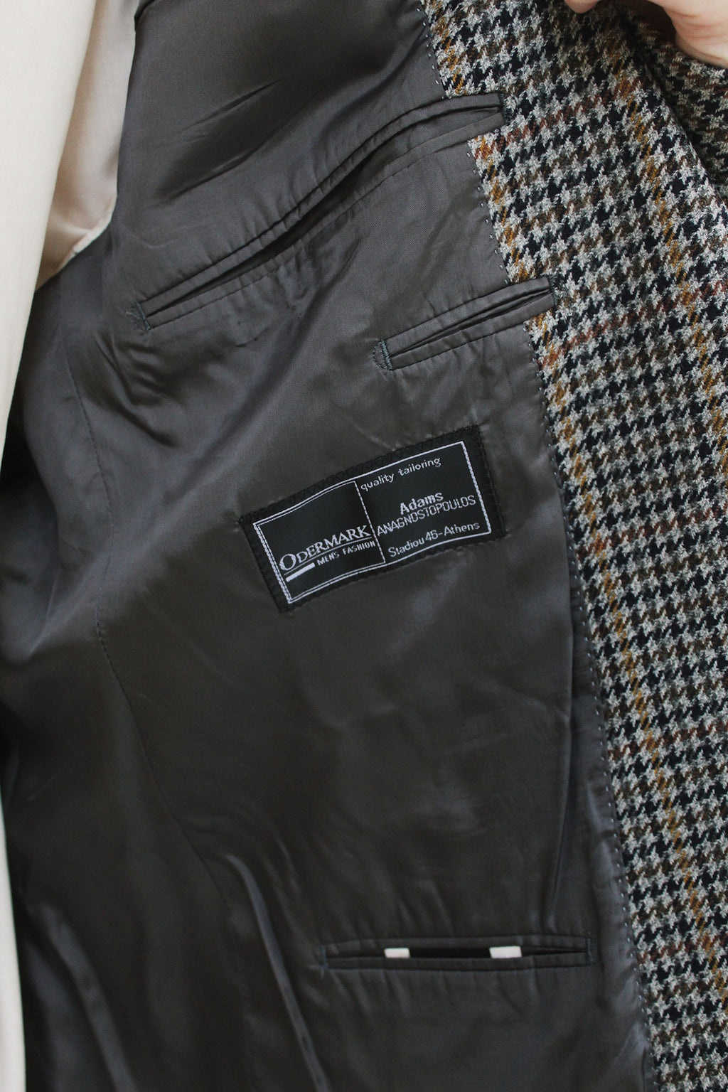 Ckeckered Blazer