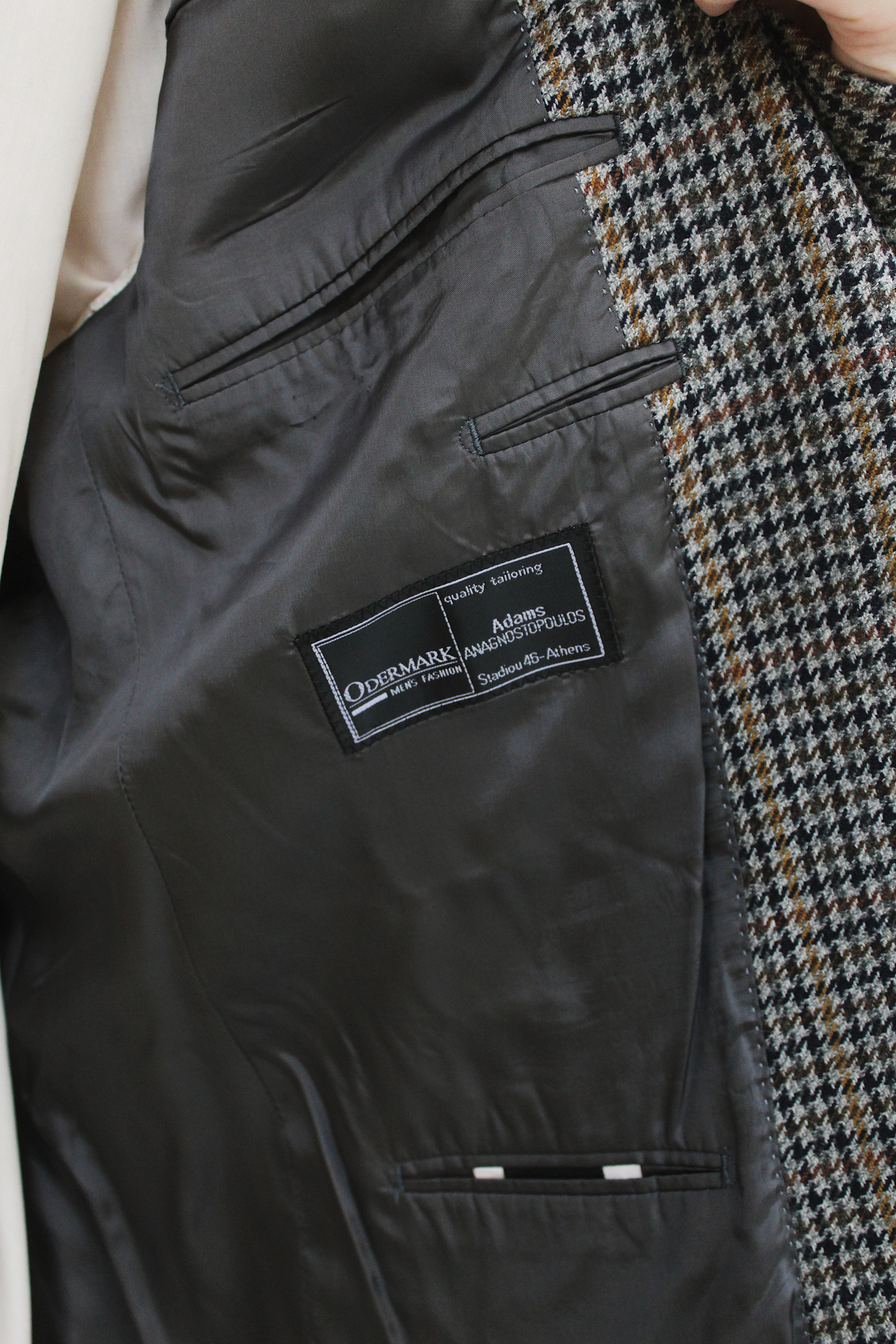 Ckeckered Blazer
