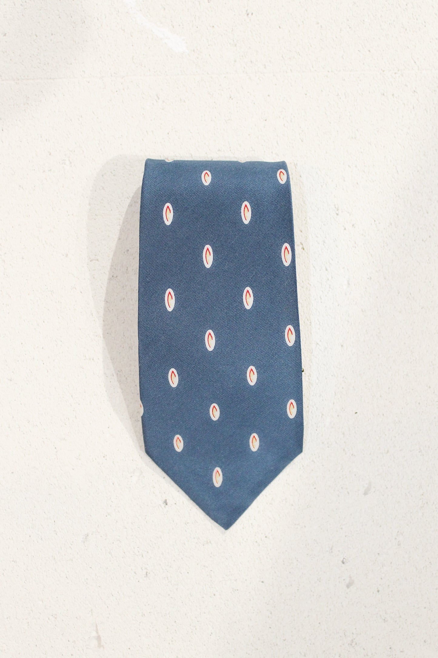 GEOMETRIC SILK TIE